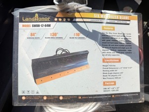 lot 7265 image: Unused Landhonor 6 Way Dozer Blade (SWDB-12-84W)