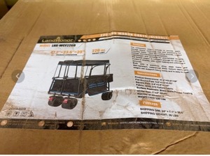 lot 7284 image: Unused Landhonor 220Lbs Foldable Wagon Cart (LHR-WCF220D)