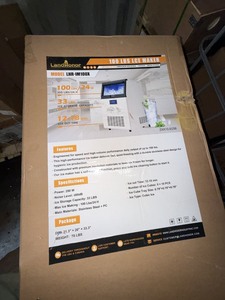 lot 7383 image: Unused Landhonor 100 LBS Ice Maker (LHR-IM100X)