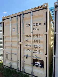 lot 7426 image: First Use 40ft High Cube Multi-Door Container (ZXJU0283842)