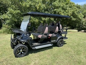 lot 7084 image: Unused SDLANCH 6-Seat Electric Golf Cart (SDLC100) - Black
