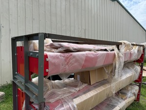lot 7150 image: Unused AGT 10000lb Two-Post Auto Lift (ATK-B1000)
