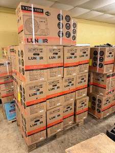 lot 7427 image: Unused Lunair 1 Ton DIY Mini Split Heat Pump AC (CLSH121B  ELSH091B) - One Unit Only - Head and Base Unit