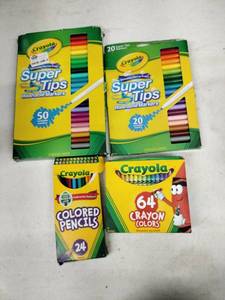 lot 62290 image: Lot of Crayola Coloring Instruments