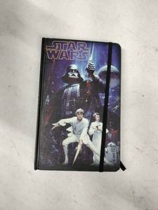 lot 62298 image: Disney Star Wars 5 X 8.25 Notebook Journal Hard Cover