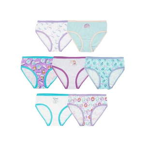 lot 62329 image: FROZEN DOTW GIRLS 7 PACK CHARACTER UNDERWEAR