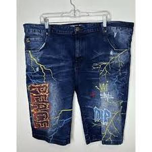 lot 62311 image: Grindhouse brand denim shorts Graffiti Peace Empire collection - 40