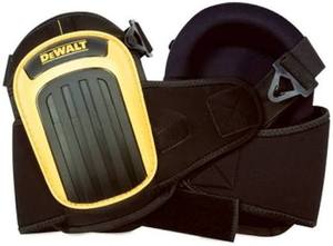 lot 62357 image: DeWalt GelPolyurethane Foam Knee Pads Black