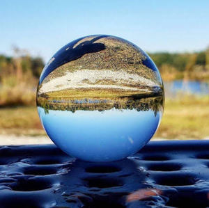 lot 62402 image: Lensball 60mm Photography Crystal Ball Sphere