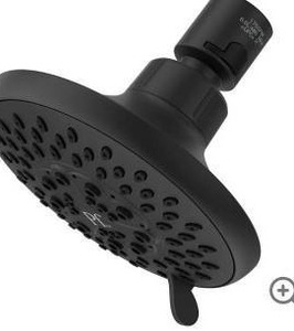 lot 17462 image: Pfirst Modern 1.75 GPM Multi Function Shower Head, 2 Pack