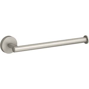 lot 17471 image: Kohler K-27291-BN 9 in. Elate Towel Arm, Vibrant Brushed Nickel
