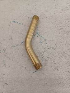 lot 17477 image: Brushed Gold 6 Inch Shower Arm