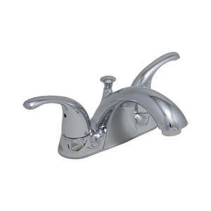 lot 17487 image: Proflo PFWSC6840CP Alvord 1.2 GPM Centerset Bathroom Faucet, Chrome