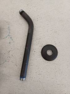 lot 17488 image: Hansgrohe Standard Shower Arm, 9 Inch