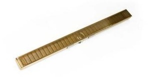 lot 17524 image: Infinity Drain 36 Inch S-AS 65 Linear Drain Complete Kit with 2 12in Wedge Wire Grate