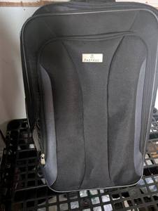 lot 4001 image: Prot�ge Black Carry-On Luggage Bag