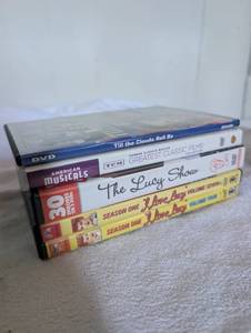 lot 6002 image: Classic TV &amp Film DVD Collection Including Till the Clouds Roll By I Love Lucy Show - 5 ct