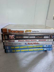 lot 6003 image: Classic TV Comedy DVD Lot 6 Discs Bananas Johnny Carson Dick Van Dyke Andy Griffith Beverly Hillbillies