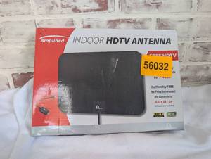 lot 6008 image: 1 by one Amplified Indoor HDTV Antenna with External Amplifier