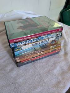 lot 6010 image: DVD Movie Lot 8 Films Family Movies Stronger Seniors Loves Long Journey