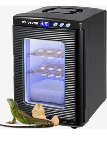 lot 2001 image: VEVOR XHC-25 Reptile Egg Incubator 25L DC12V AC100V-110V