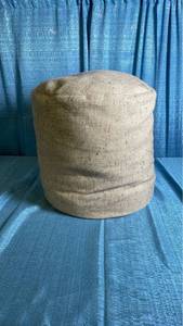 lot 3031 image: Speckled Pouf Ottoman Speckled Beige- Room Essentials