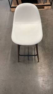 lot 3053 image: 24.5 Copley Counter Height Barstool with Footrest Dark Gray - Threshold