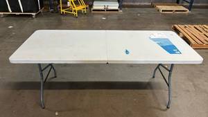 lot 8018 image: Peakform Folding Table 6 ft