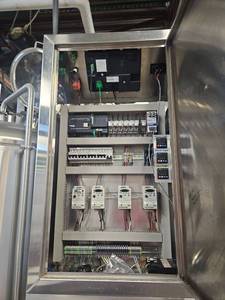 Equipment System with Control Panel and Platform Access Stairs