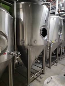 lot 16170 image: Stainless-Steel Conical Fermenter Tank