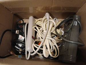 lot 1132 image: Lot of Power Strips and Extension Cords