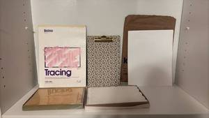 lot 1214 image: Bienfang Tracing Paper Pad & Stationary