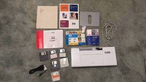 lot 1218 image: HP Printer with Software, Disks, Cables and Documentation