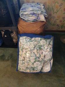 lot 1519 image: Full set comforter,  sheets, pillow cases