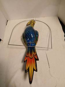 lot 1528 image: Driftwood Branch Piece , bird decorations