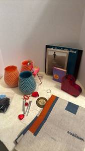 lot 1708 image: Marusha Decorative Cloth, Candles, Books and more