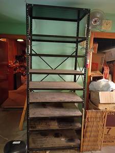 lot 2003 image: Metal Shelf.  Used in Garage.  90 x 36 x 24