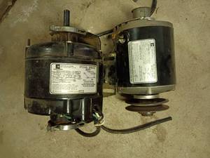 lot 2010 image: Motors.  Need rewired