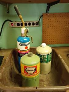 lot 2026 image: Propane, full   Propane Torch