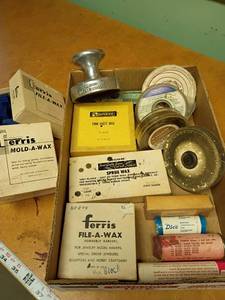lot 2030 image: Various Waxes and Buffing Compounds and More
