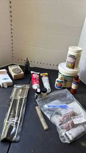lot 2126 image: Outers Rifle Cleaning Rod BP600 22 CAL and other garage stuff