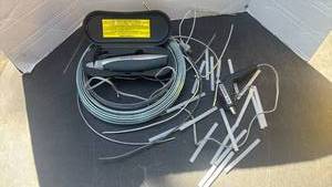 lot 2207 image: Coldheat Soldering Iron Kit and Glue Gun with Cord and Accessories