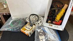 lot 4627 image: Hand Clamp Lot Rope Straps Rigging Equipment Bundle
