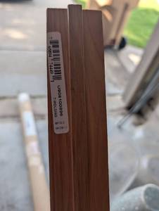 lot 1102 image: Hardwood flooring T molding  2x78 in