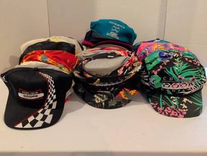 lot 1214 image: Lot of 10 Baseball Caps Mixed Styles and Brands