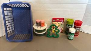 lot 1417 image: Baking Supplies Lot Sprinkles, Stencils, more