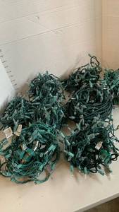 lot 1515 image: 8 sets of white lights