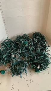 lot 1517 image: 8 sets of white lights