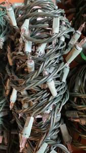 lot 1524 image: 7 sets of white lights
