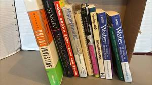 lot 1602 image: Lot of Health and Wellness Books Including Water, Heading ADD, and Success Codes